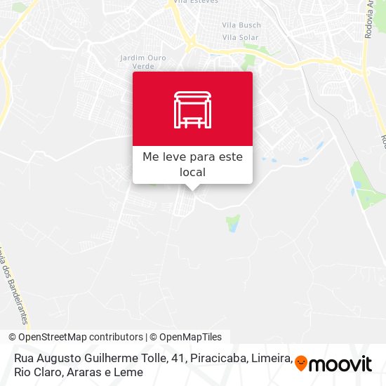 Rua Augusto Guilherme Tolle, 41 mapa
