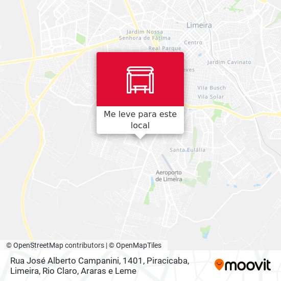 Rua José Alberto Campanini, 1401 mapa