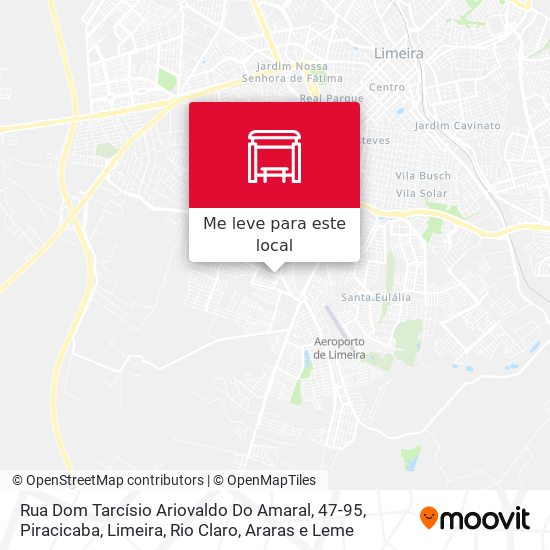 Rua Dom Tarcísio Ariovaldo Do Amaral, 47-95 mapa