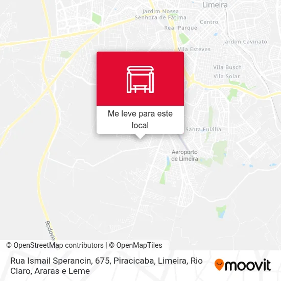 Rua Ismail Sperancin, 675 mapa