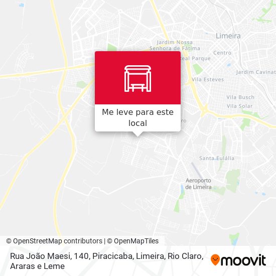 Rua João Maesi, 140 mapa