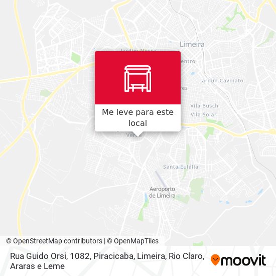 Rua Guido Orsi, 1082 mapa