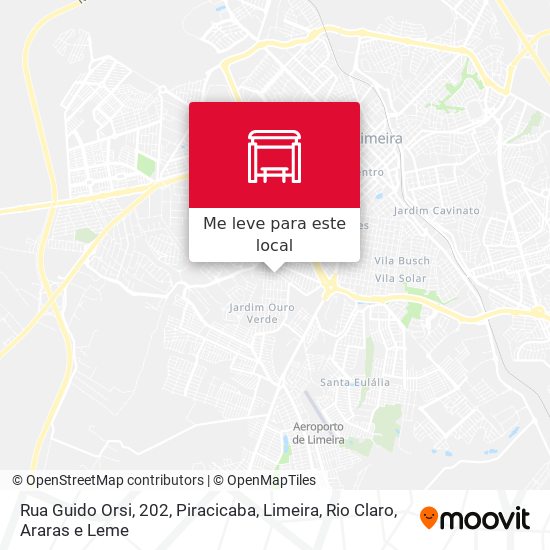 Rua Guido Orsi, 202 mapa