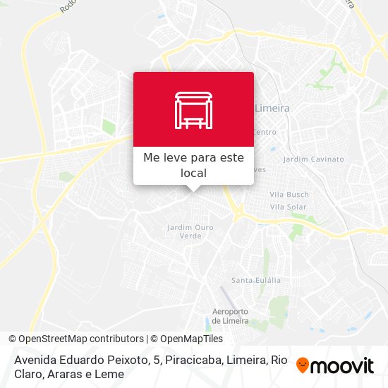 Avenida Eduardo Peixoto, 5 mapa