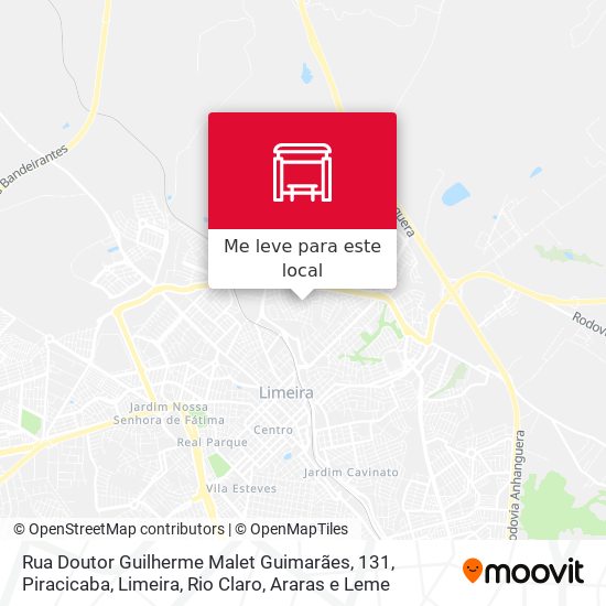 Rua Doutor Guilherme Malet Guimarães, 131 mapa