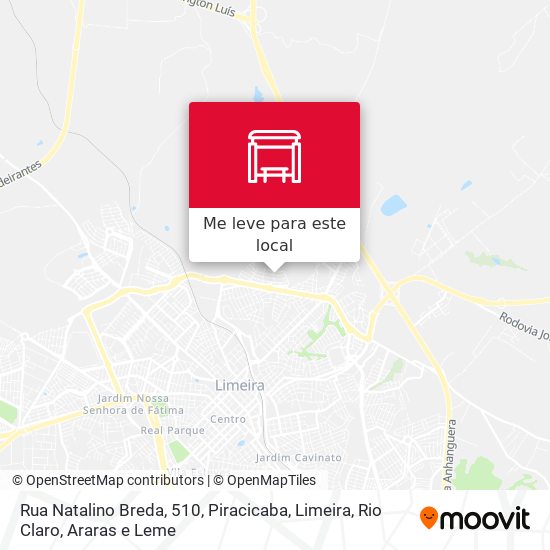Rua Natalino Breda, 510 mapa