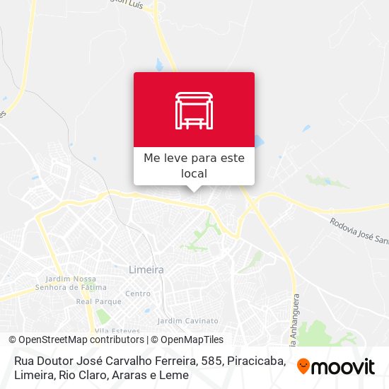 Rua Doutor José Carvalho Ferreira, 585 mapa