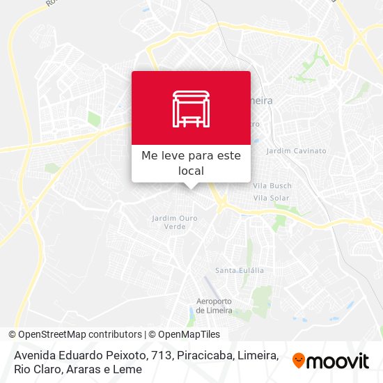 Avenida Eduardo Peixoto, 713 mapa