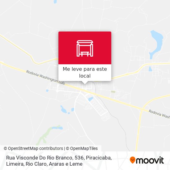 Rua Visconde Do Rio Branco, 536 mapa