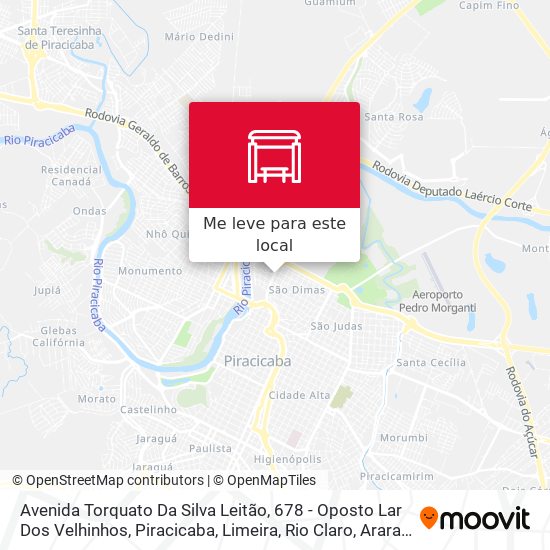 Avenida Torquato Da Silva Leitão, 678 - Oposto Lar Dos Velhinhos mapa