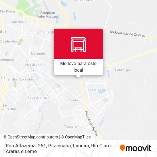 Rua Alfazema, 251 mapa