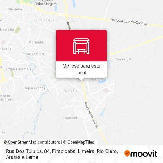 Rua Dos Tuiuius, 84 mapa
