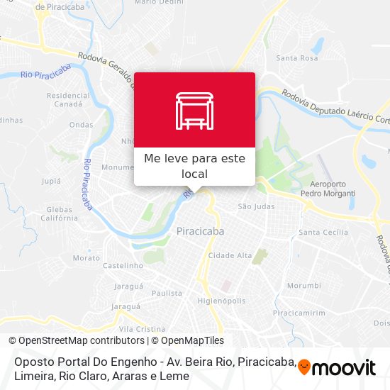 Oposto Portal Do Engenho - Av. Beira Rio mapa