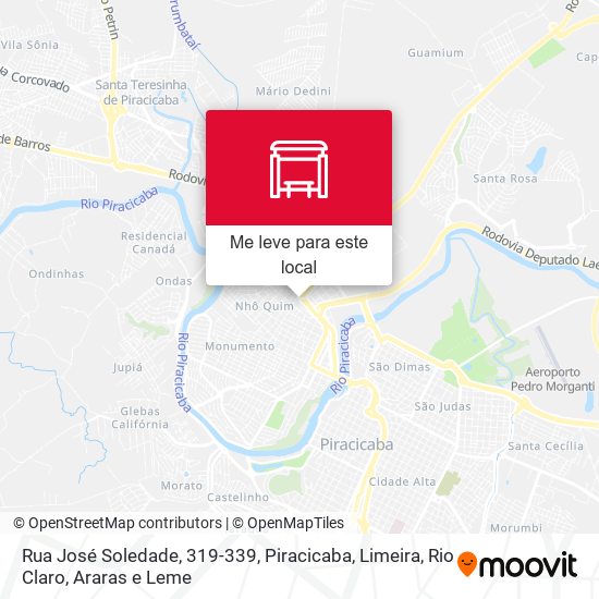 Rua José Soledade, 319-339 mapa