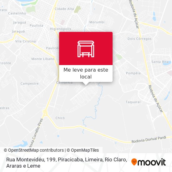Rua Montevidéu, 199 mapa