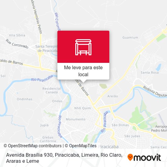 Avenida Brasília 930 mapa