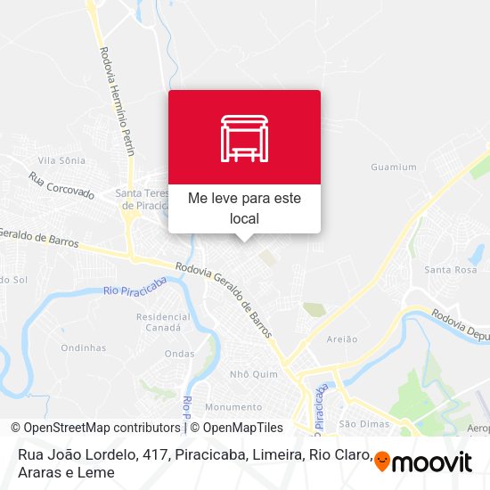 Rua João Lordelo, 417 mapa