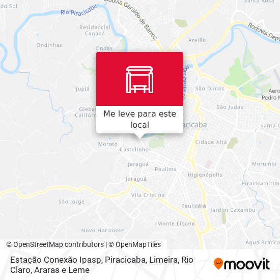 Estação Conexão Ipasp mapa