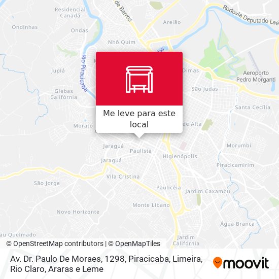 Av. Dr. Paulo De Moraes, 1298 mapa