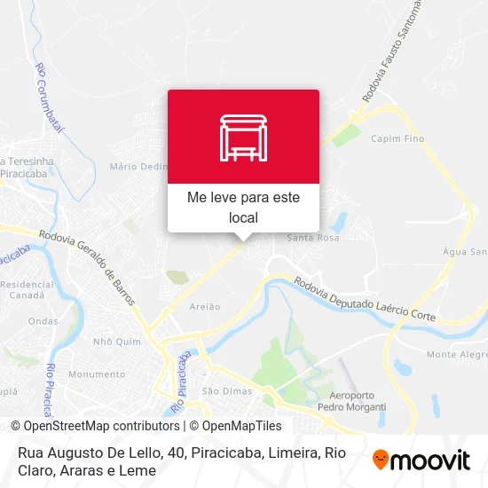 Rua Augusto De Lello, 40 mapa