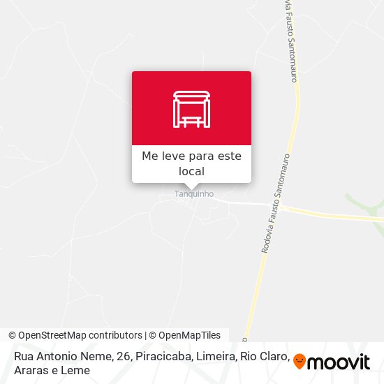 Rua Antonio Neme, 26 mapa