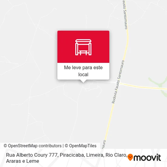 Rua Alberto Coury 777 mapa