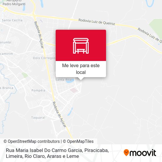 Rua Maria Isabel Do Carmo Garcia mapa