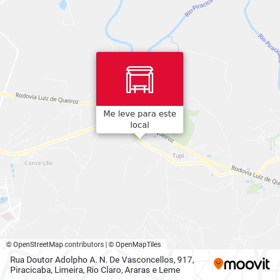 Rua Doutor Adolpho A. N. De Vasconcellos, 917 mapa