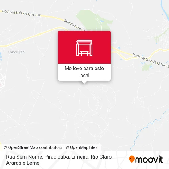 Rua Sem Nome mapa