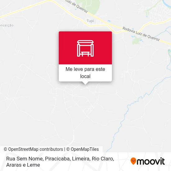 Rua Sem Nome mapa