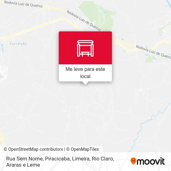 Rua Sem Nome mapa