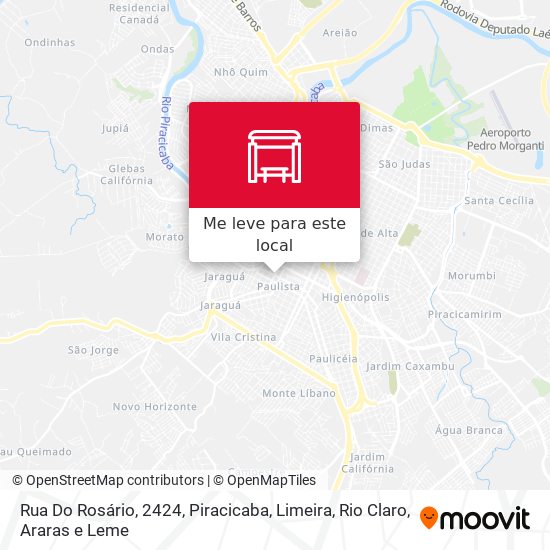 Rua Do Rosário, 2424 mapa