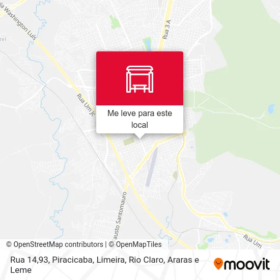 Rua 14,93 mapa
