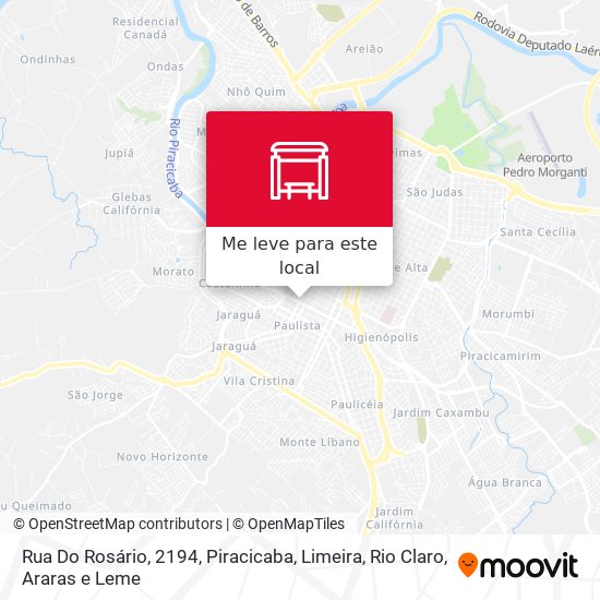 Rua Do Rosário, 2194 mapa