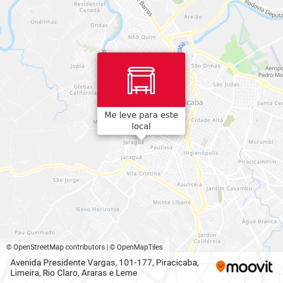 Avenida Presidente Vargas, 101-177 mapa