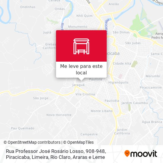 Rua Professor José Rosário Losso, 908-948 mapa