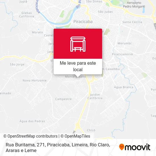 Rua Buritama, 271 mapa