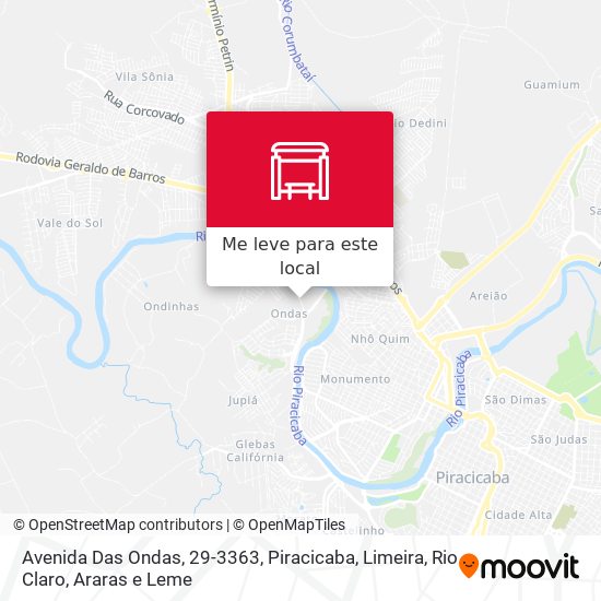 Avenida Das Ondas, 29-3363 mapa