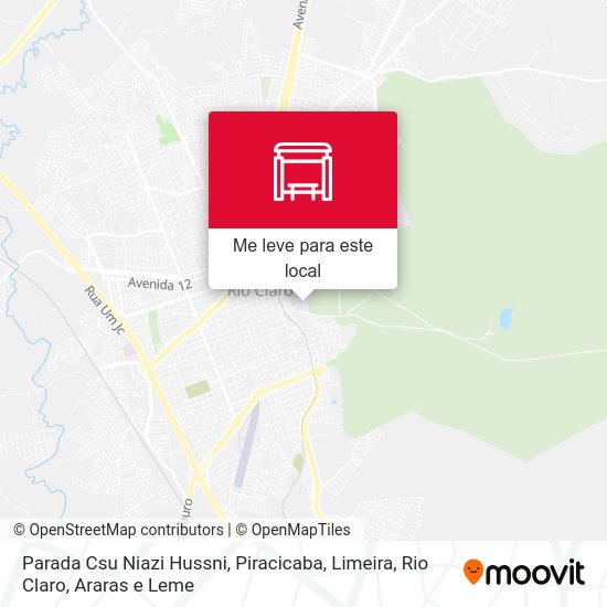 Parada Csu Niazi Hussni mapa