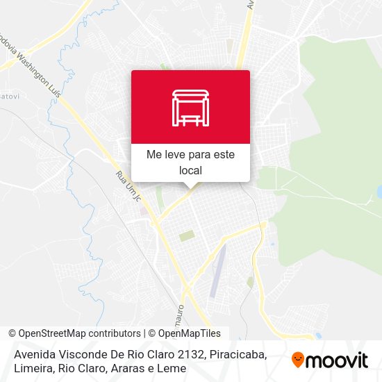 Avenida Visconde De Rio Claro 2132 mapa