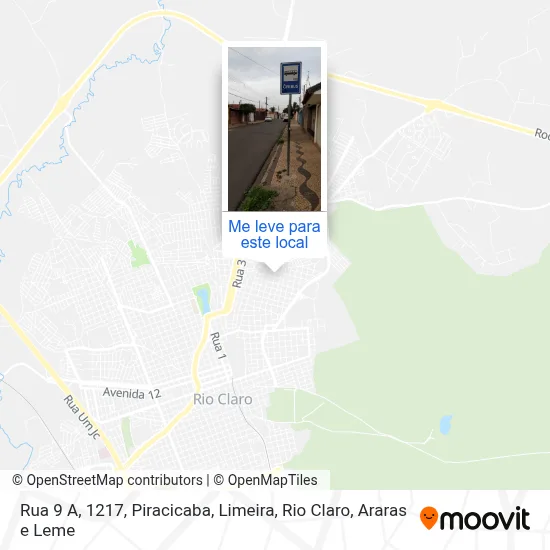 Rua 9 A, 1217 mapa