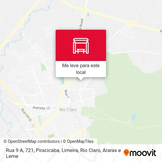 Rua 9 A, 721 mapa