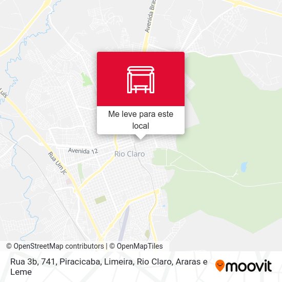 Rua 3b, 741 mapa