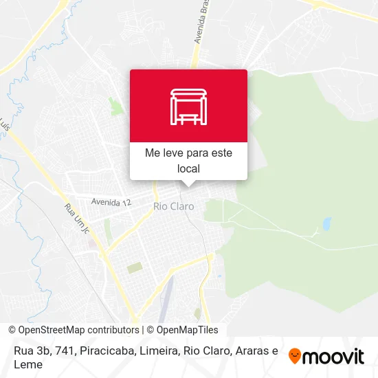 Rua 3b, 741 mapa