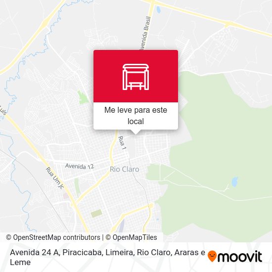 Avenida 24 A mapa