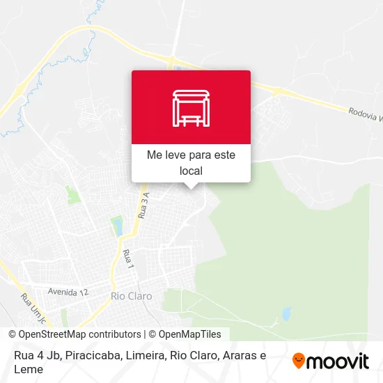 Rua 4 Jb mapa