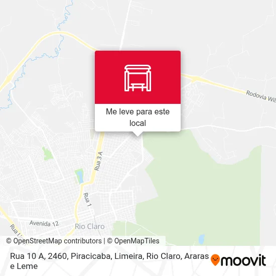 Rua 10 A, 2460 mapa