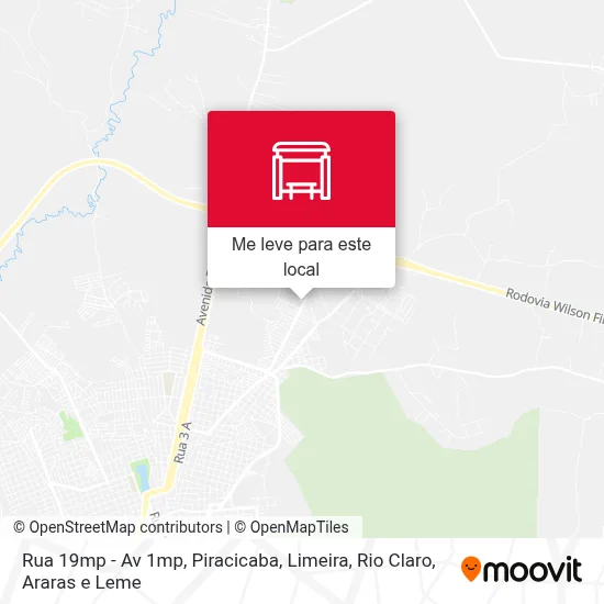 Rua 19mp - Av 1mp mapa