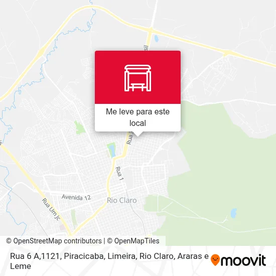 Rua 6 A,1121 mapa