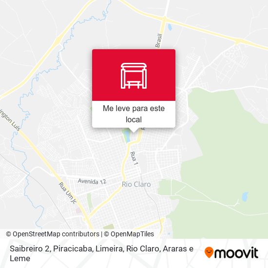 Saibreiro 2 mapa